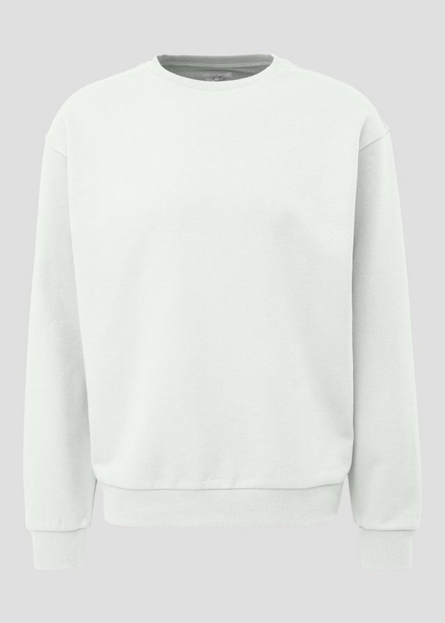 Sweatshirt mit Logo-Stickerei