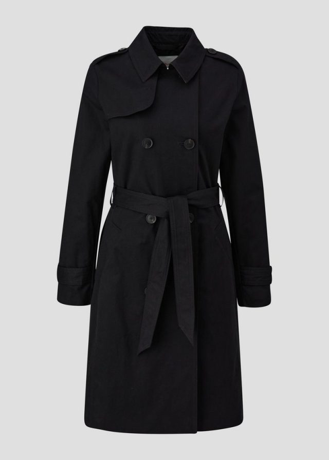 Langer Trench-Coat