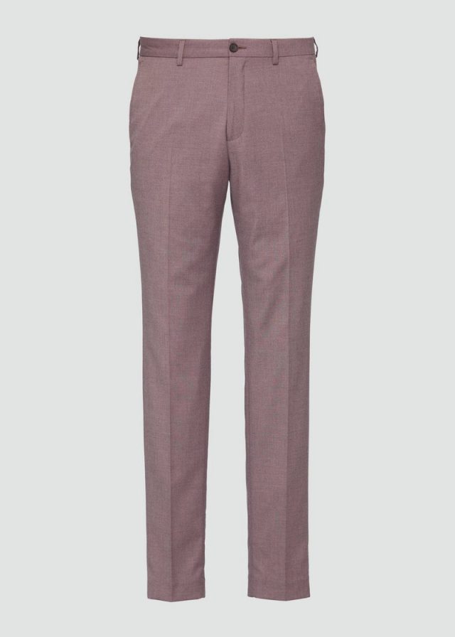 s.O PURE: Anzughose aus Viskosemix