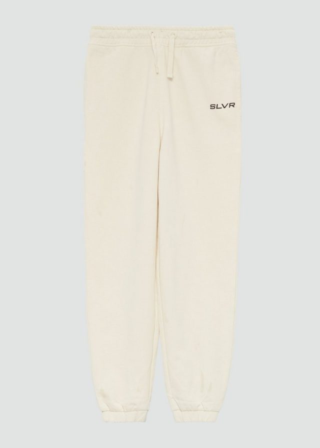 Unisex Jogginghose aus Sweat mit Print-Detail