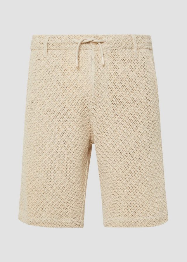 Häkel-Shorts im Relaxed Fit aus Baumwolle