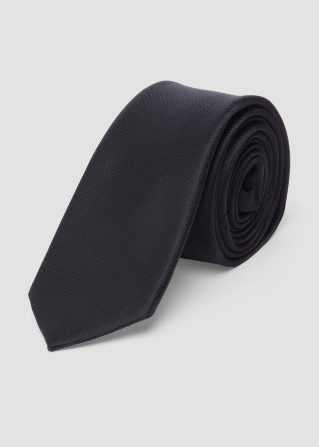 Elegante Krawatte aus Seidenmix-Jacquard