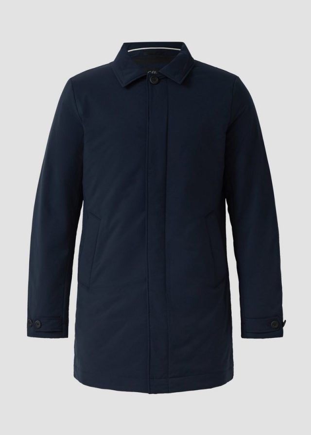 Wasserabweisender Funktions-Mantel mit Stretch und leichter Wattierung