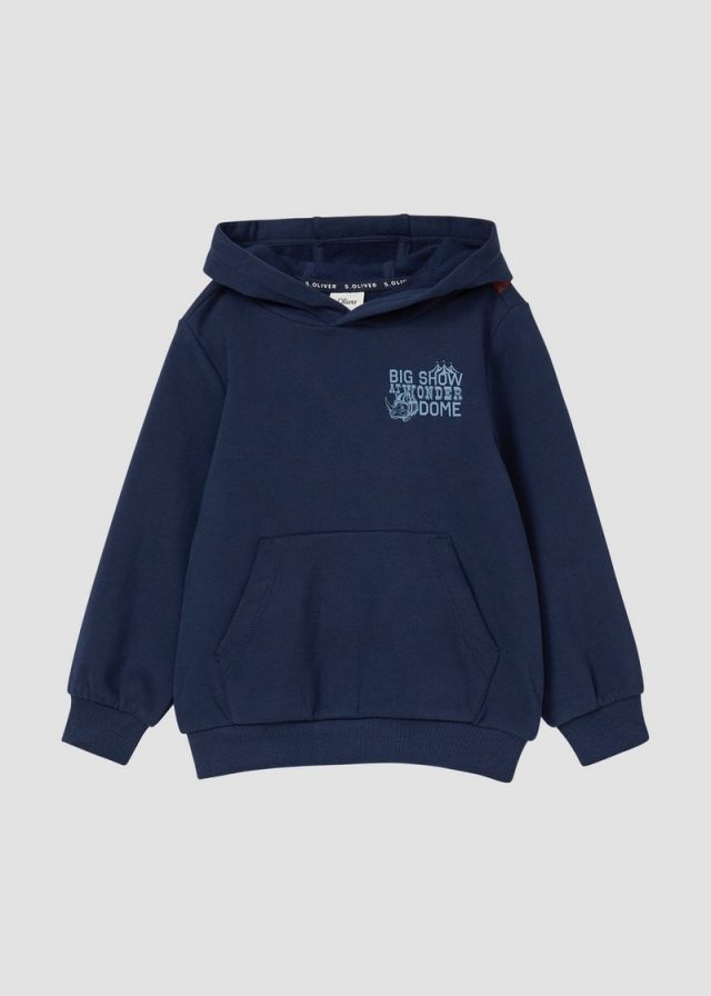 Hoodie mit Rückenprint und kuscheliger Innenseite
