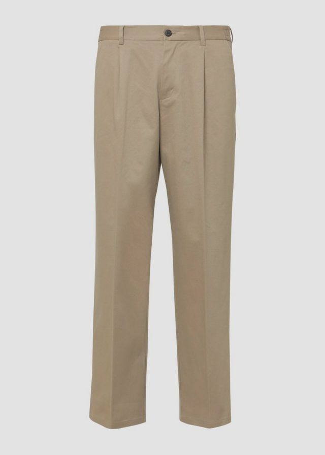 Wide-Leg-Hose mit Elastikbund