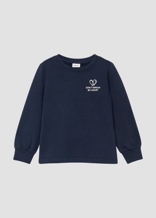 Kuscheliges Sweatshirt mit Rückenprint