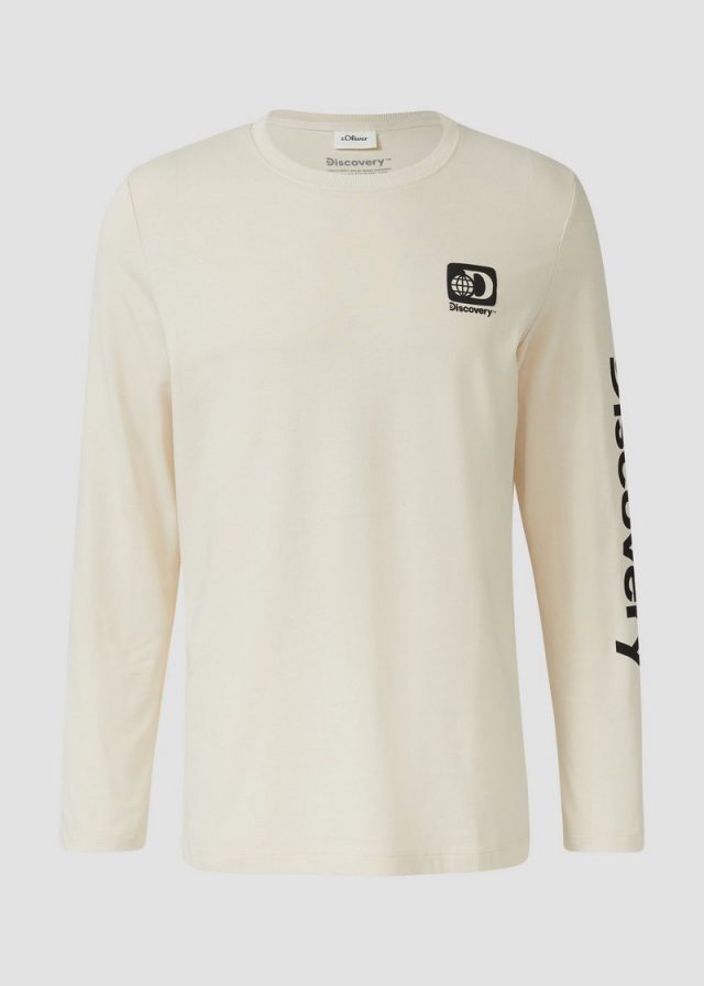 Longsleeve aus Baumwolle mit Discovery Channel®-Artwork