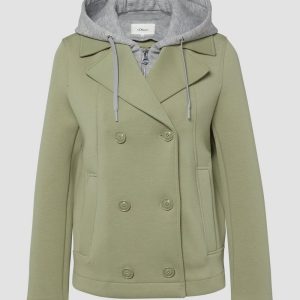 Cabanjacke aus Scuba mit herausnehmbarem Einsatz