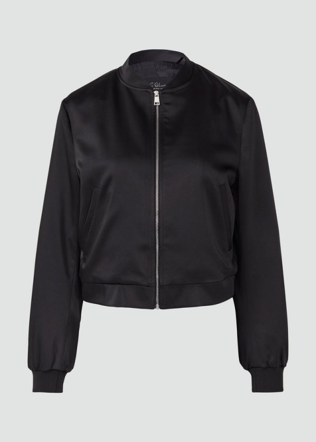 Blouson aus Satin