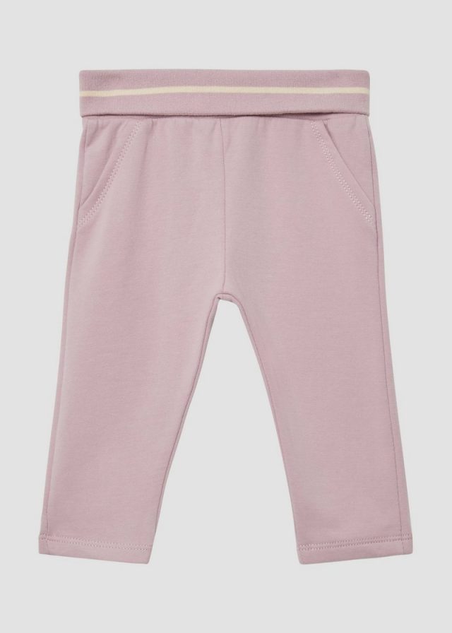 Kuschelige Unisex-Jogpants mit Umschlagbund