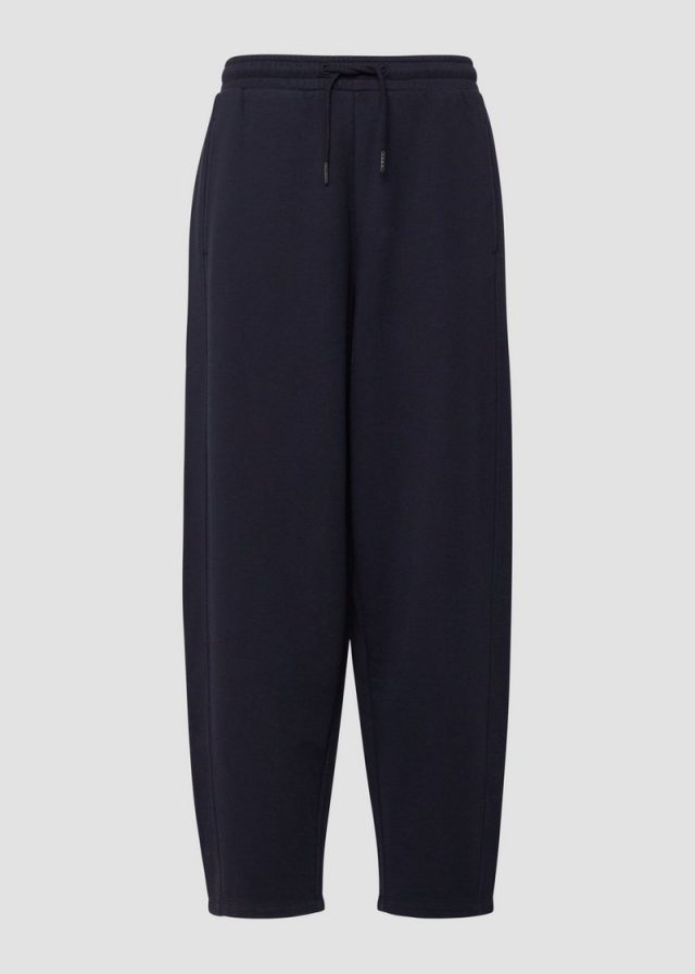 Sweat-Hose im Relaxed Fit mit Barrel Leg und Elastikbund