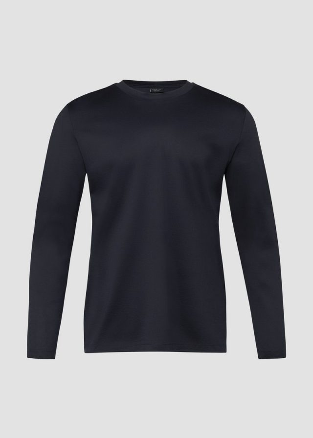 Hochwertiges Langarmshirt aus Edeljersey