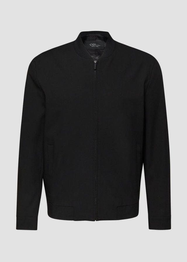 s.O NOW: Blouson aus Stretch-Twill