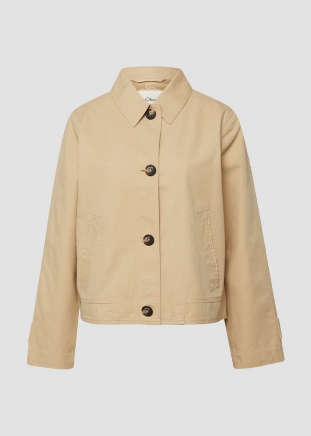 Cabanjacke aus Baumwollmix