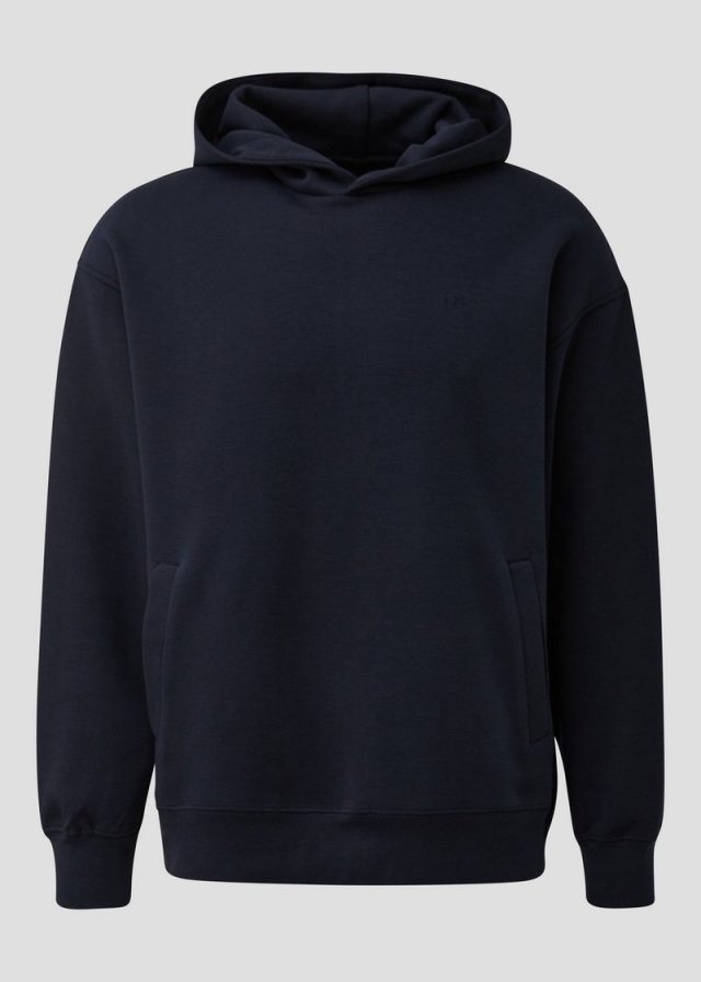 Hoodie im Loose Fit mit Logo-Stickerei