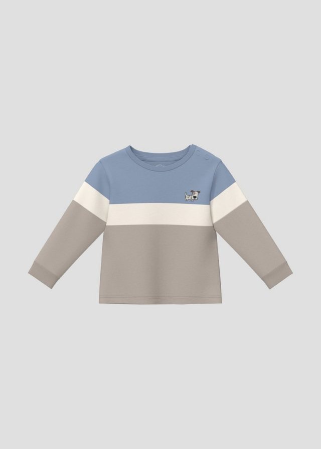 Langarmshirt mit Stickerei