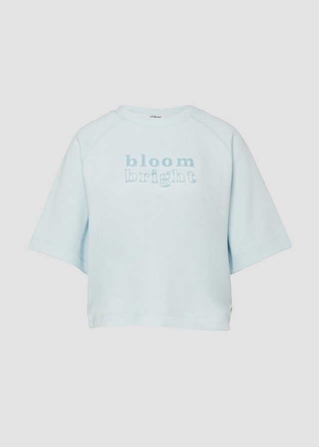 Sweatshirt im Relaxed Fit mit weichem Baumwollmix