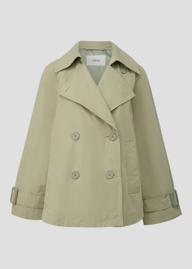 Cabanjacke im Relaxed Fit mit abgerundetem Saum