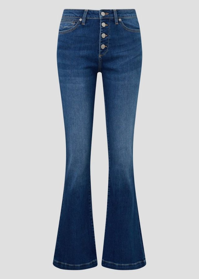 Jeans Reena / Slim Fit / High Rise / Flared Leg