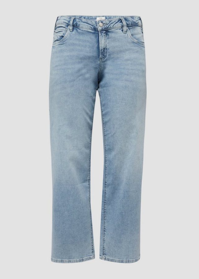 Jeans / Slim Fit / Mid Rise / Wide Leg