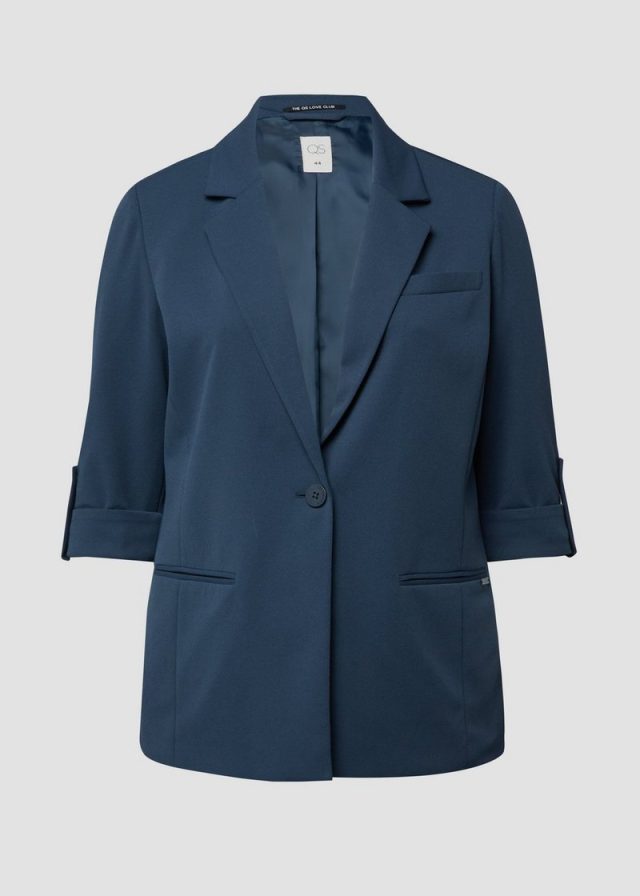 Blazer mit Turn-ups