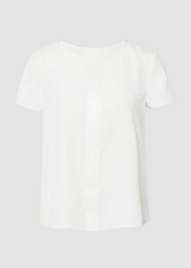 Lockeres Blusenshirt mit Blende