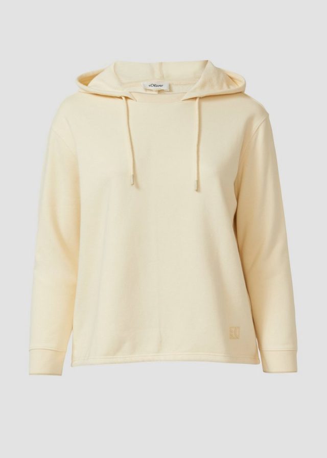 Hoodie mit Schlitz im Rückteil